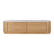 Akita Natural Oak Tv Stand (Marble Top)