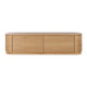 Akita Natural Oak Tv Stand (Oak Top)
