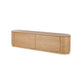 Akita Natural Oak Tv Stand (Oak Top)