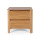 Meiko Natural Oak Bedside 2drw