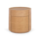 Muse Natural Oak Bedside 2drw (Oak Top)