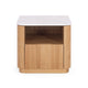 Stash Natural Oak Bedside 1drw (Marble Top)