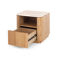 Stash Natural Oak Bedside 1drw (Travertine Top)