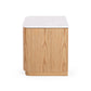 Stash Natural Oak Bedside 1drw (Marble Top)