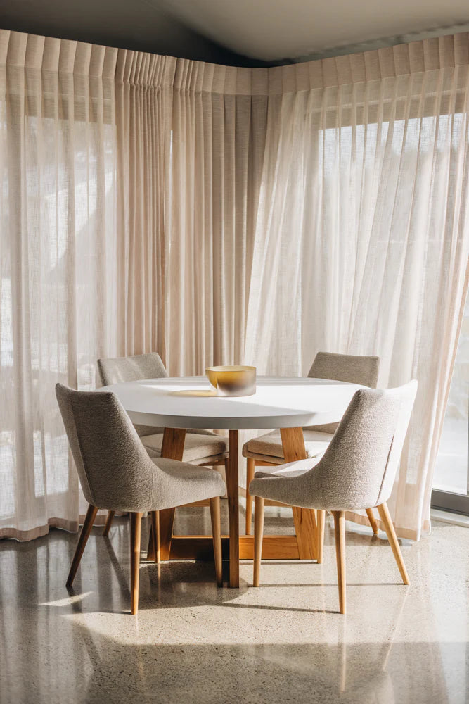 Echo Concrete Rd Dining Table 130