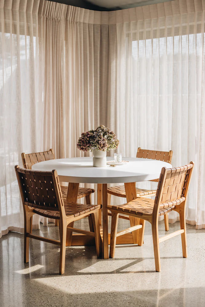 Echo Concrete Rd Dining Table 130