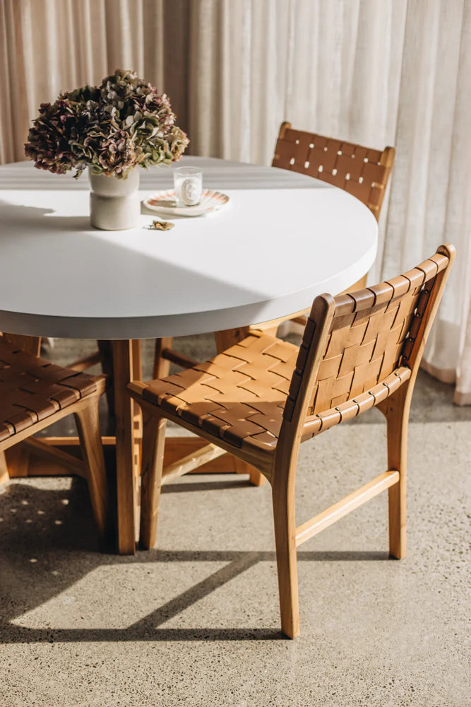 Echo Concrete Rd Dining Table 130
