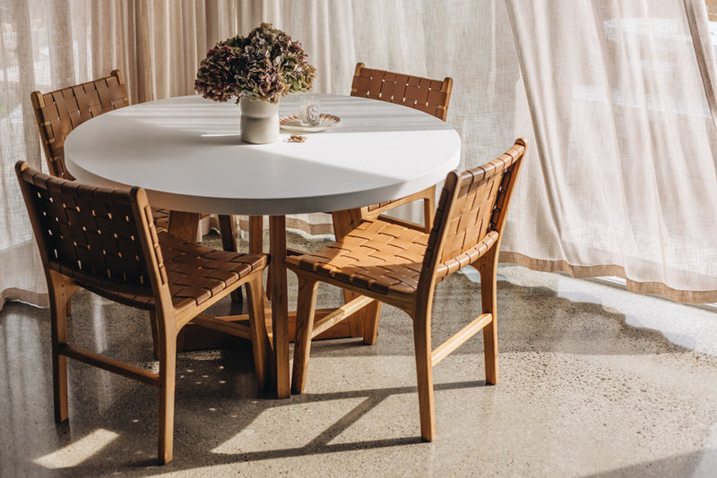 Echo Concrete Rd Dining Table 130