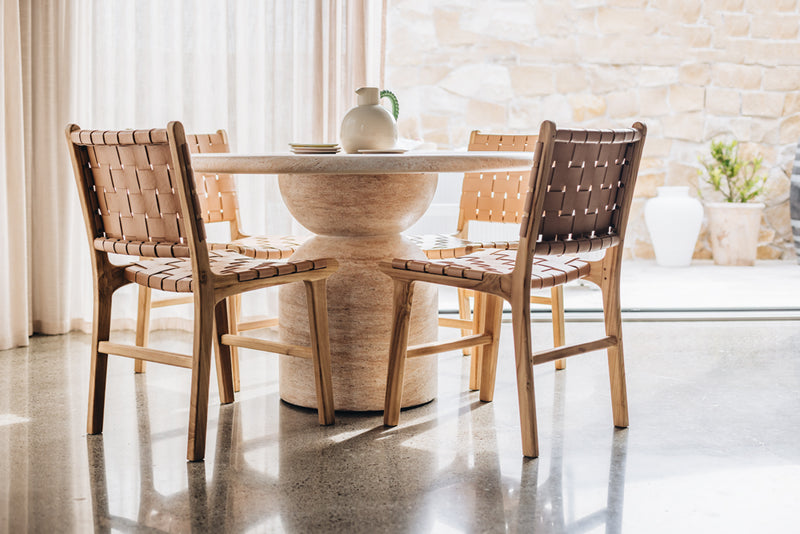 Terrace Concrete Rd Dining Table 120