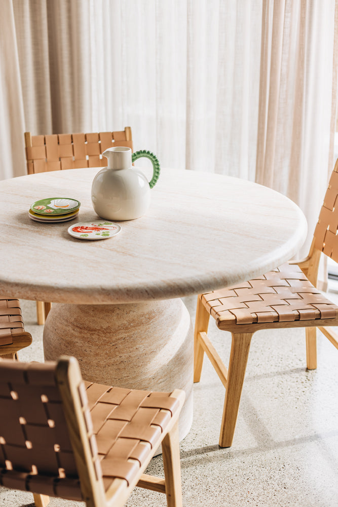 Terrace Concrete Rd Dining Table 120