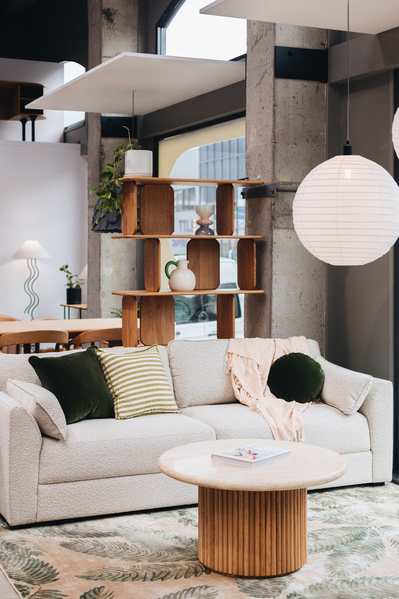 Bonnie 3 Seater Sofa - Pumice Boucle