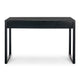 Avalon Black Oak Desk (Oak Top)