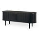 Palliser TV Unit (Black Oak)