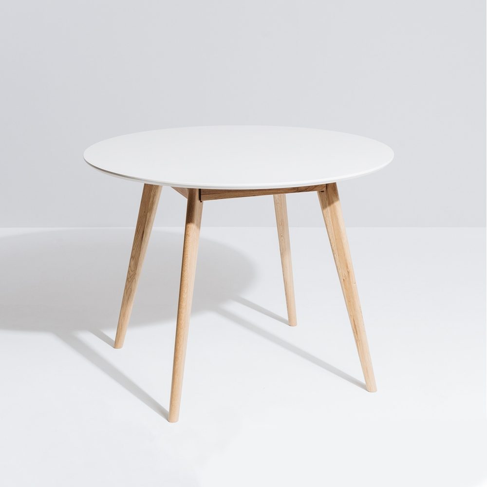 Radius 1m rd Dining Table (White Top)