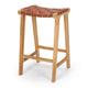 Indo Woven Barstool Tan