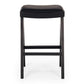 Palma Barstool Black Oak PU Seat