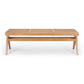 Palma Bench Natural Oak