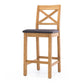 Salisbury Barstool c/w Brown seat pad