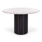 Terrazzo Dining Table 120rd (Black Oak)