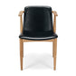 Flores Chair Vintage Black PU
