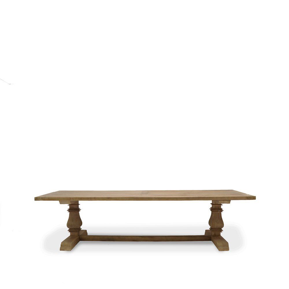 MULHOUSE ELM DINING TABLE - 300CM