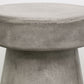 MUSHROOM CONCRETE SIDE TABLE / STOOL - GREY