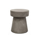 MUSHROOM CONCRETE SIDE TABLE / STOOL - GREY