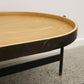 HAYWOOD OVAL COFFEE TABLE - LIGHT ASH