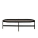 HAYWOOD OVAL COFFEE TABLE - BLACK