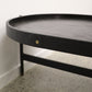 HAYWOOD OVAL COFFEE TABLE - BLACK