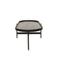 HAYWOOD OVAL COFFEE TABLE - BLACK