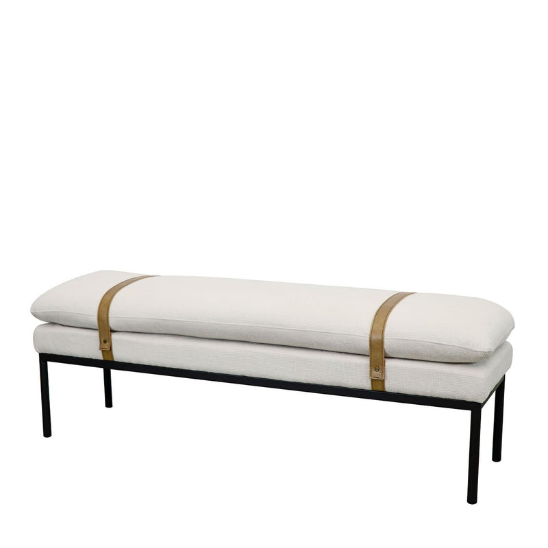Baxter Fabric Ottoman / Bench