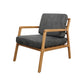 Baker Fabric Armchair - Charcoal