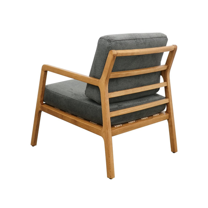 Baker Fabric Armchair - Charcoal
