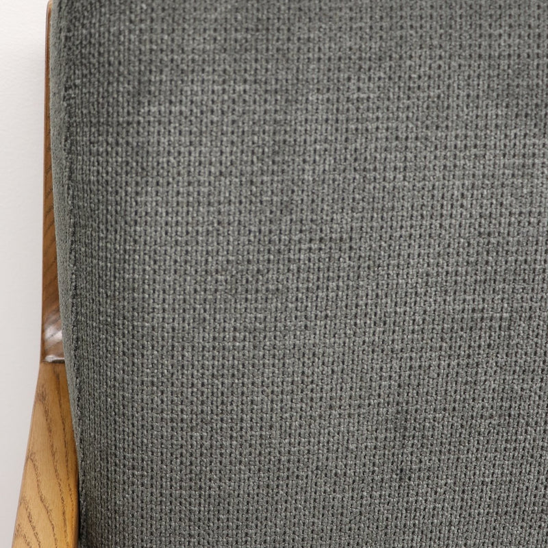 Baker Fabric Armchair - Charcoal