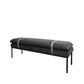 Baxter Fabric Ottoman / Bench - Charcoal