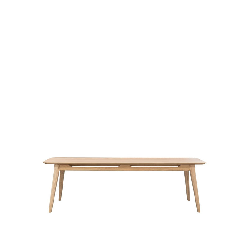 Rokke Bench 150cm - Solid Oak/Natural