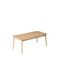 Rokke Dining Table 180cm - Solid Oak/Natural