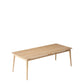 Rokke Dining Table 220cm - Solid Oak/Natural