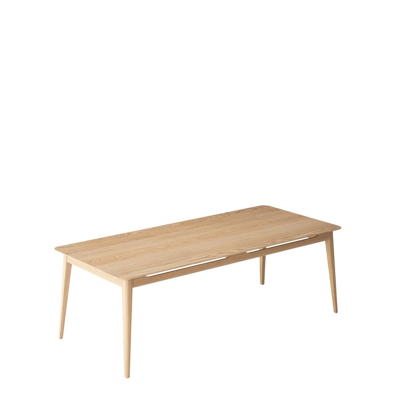 Rokke Dining Table 220cm - Solid Oak/Natural