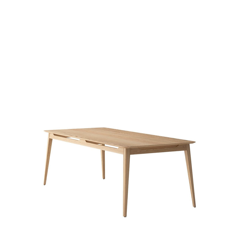 Rokke Dining Table 220cm - Solid Oak/Natural