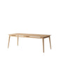 Rokke Dining Table 220cm - Solid Oak/Natural