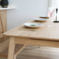 Rokke Dining Table 220cm - Solid Oak/Natural