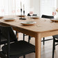 Rokke Dining Table 180cm - Solid Oak/Natural