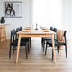 Rokke Dining Table 180cm - Solid Oak/Natural