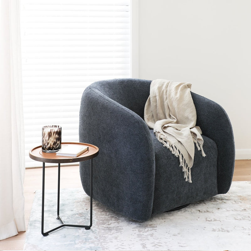 Max Swivel Chair - Steel