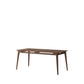 Rokke Dining Table 180cm - Solid Oak/Walnut