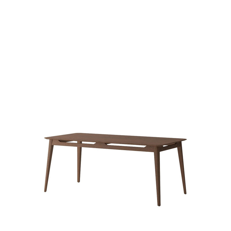 Rokke Dining Table 180cm - Solid Oak/Walnut