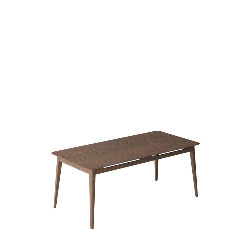 Rokke Dining Table 180cm - Solid Oak/Walnut
