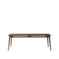 Rokke Dining Table 220cm - Solid Oak/Walnut
